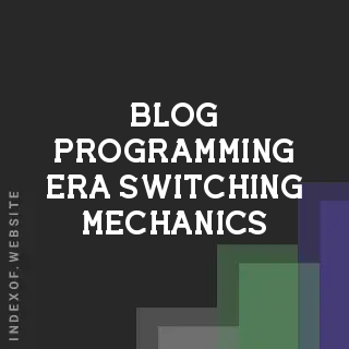 Programming Era-Switching Mechanics in Endless Runners | Game Dev Tutorial | Logo - Indexof